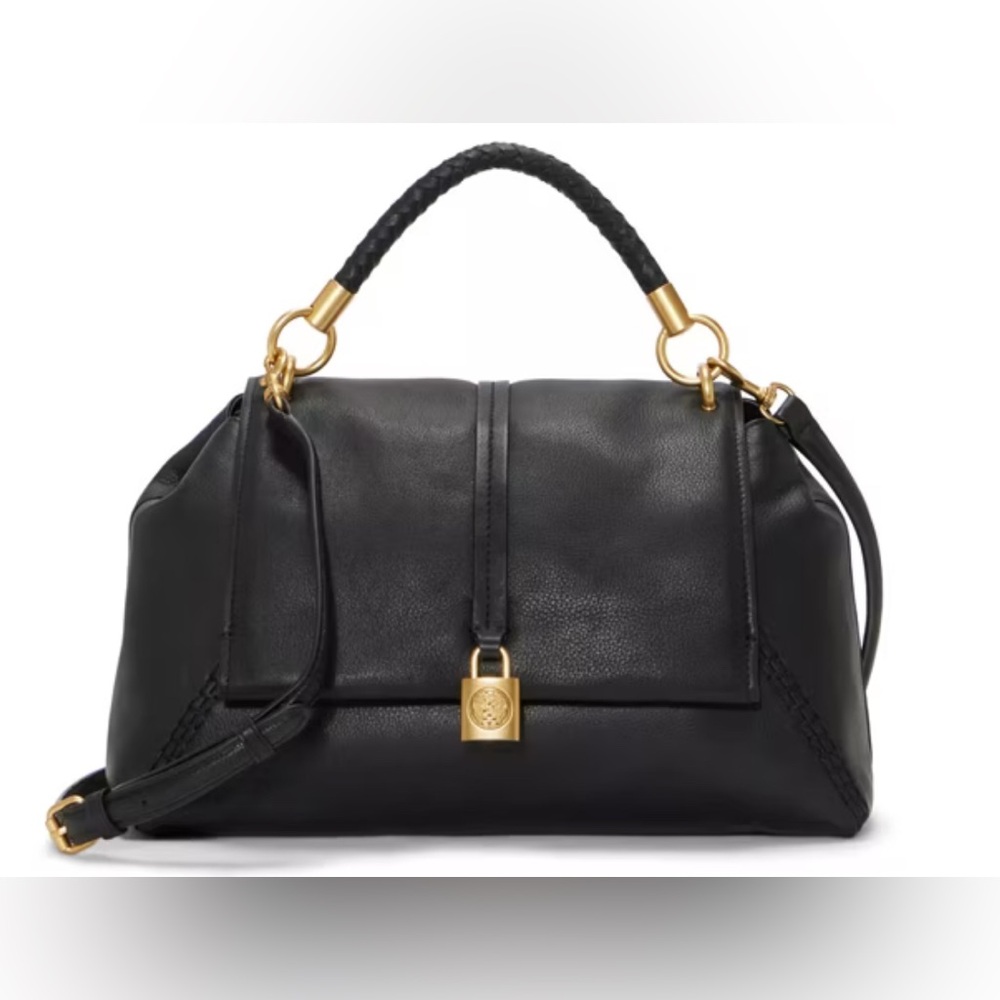 Vince Camuto Rylee Leather Satchel - Picture 2 of 15